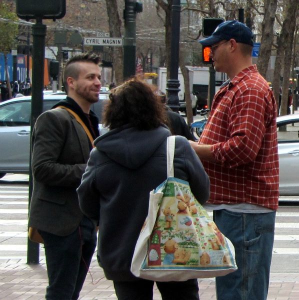 CHRISTINA AND SEAN WITNESS AT 5TH & MARKET.